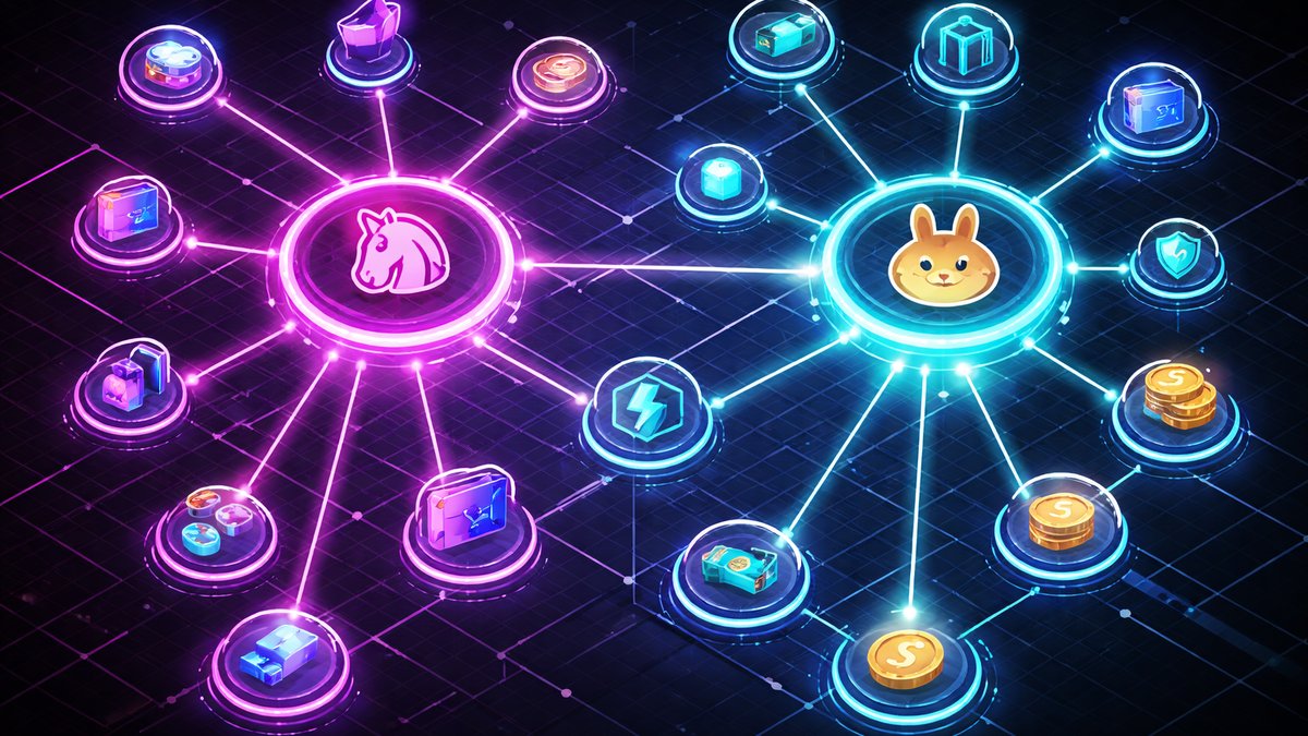 Vizualizacija ekosustava Uniswap i PancakeSwap integracija