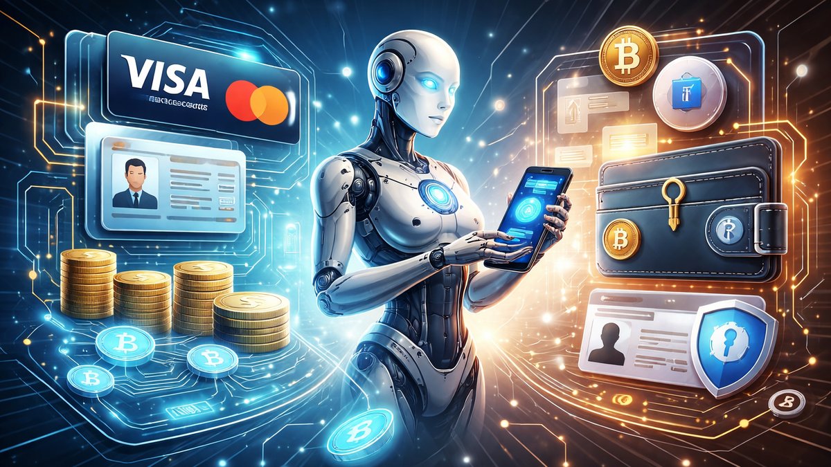 Visa i Coinbase grade različite mreže za AI agente