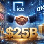 Vlasnik NYSE-a ICE ulaže u kripto burzu OKX uz valuaciju od $25 milijardi – kreće veliki pohod na tokenizirane dionice