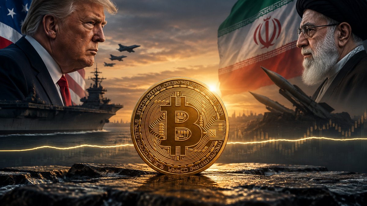 Bitcoin grafikon pokazuje stabilnost tijekom napetosti između Trumpa i Irana