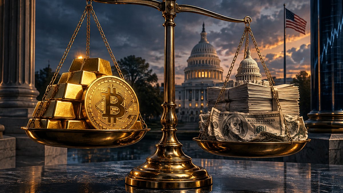 Bitcoin i zlato nasuprot rastućem američkom dugu