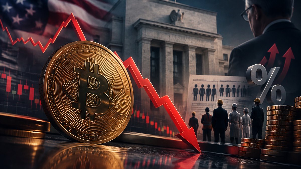 Grafikon pada Bitcoina ispod 80.000 dolara nakon američkog izvješća o zaposlenosti