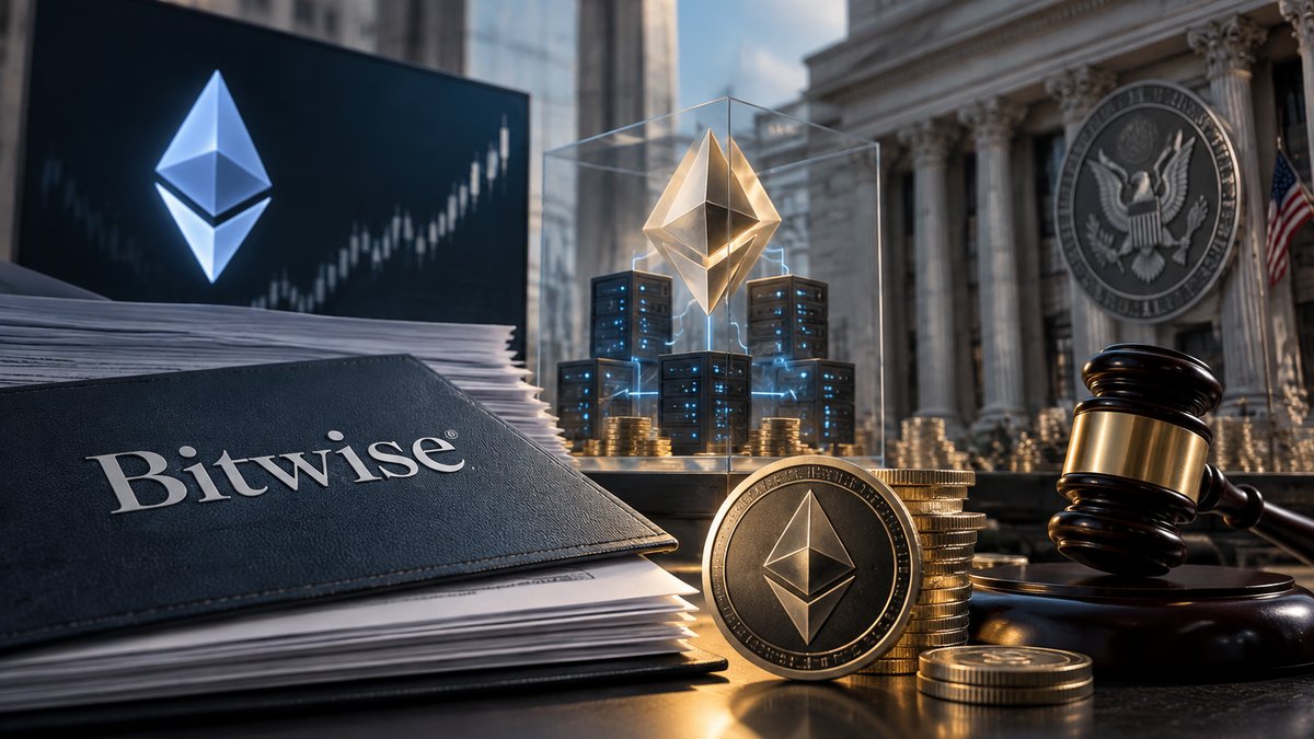 Bitwise ažurira Ethereum ETF dodavanjem mogućnosti ostvarivanja prihoda kroz staking
