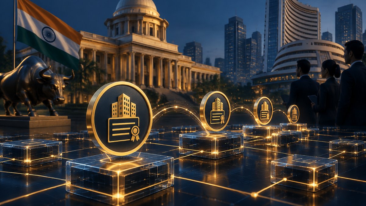 Prikaz namire tokeniziranih obveznica digitalnom rupijom