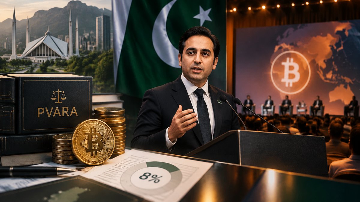 Bilal Bin Saqib govori o pakistanskom okviru za kriptovalute na konferenciji